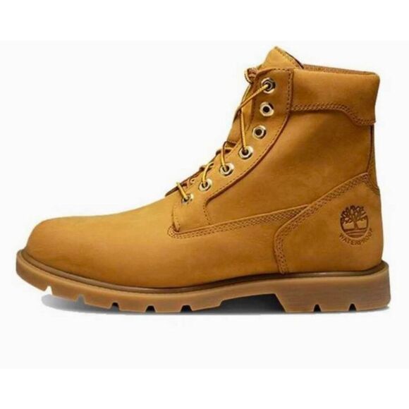 NWOB TIMBERLAND Basic 6 Inch Waterproof Boot "Wheat Nubuck' Size 10.5 - Picture 1 of 9